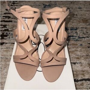 Steve Madden Blush Strappy Heels